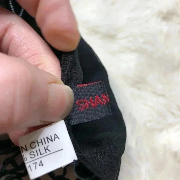 Shanghai  Sheer Scarf Silk - Picture 11 of 16